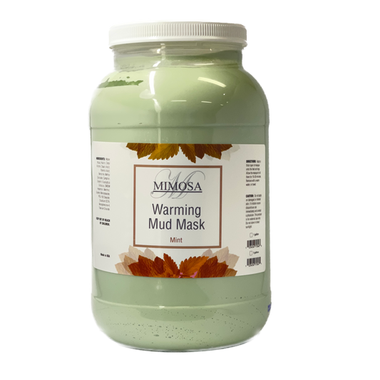 Mimosa Warming Mud Mask - Mint (1 Gallon)