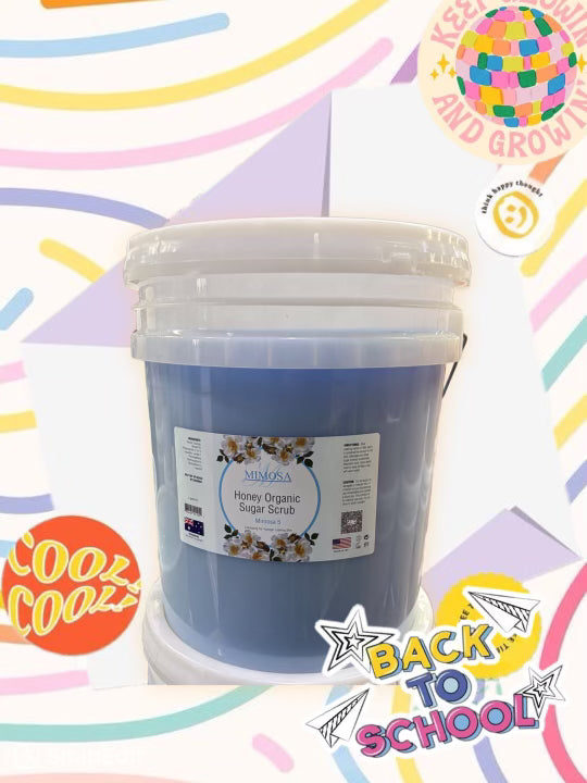 Mimosa Honey Organic Sugar Scrub (5 Gallon)