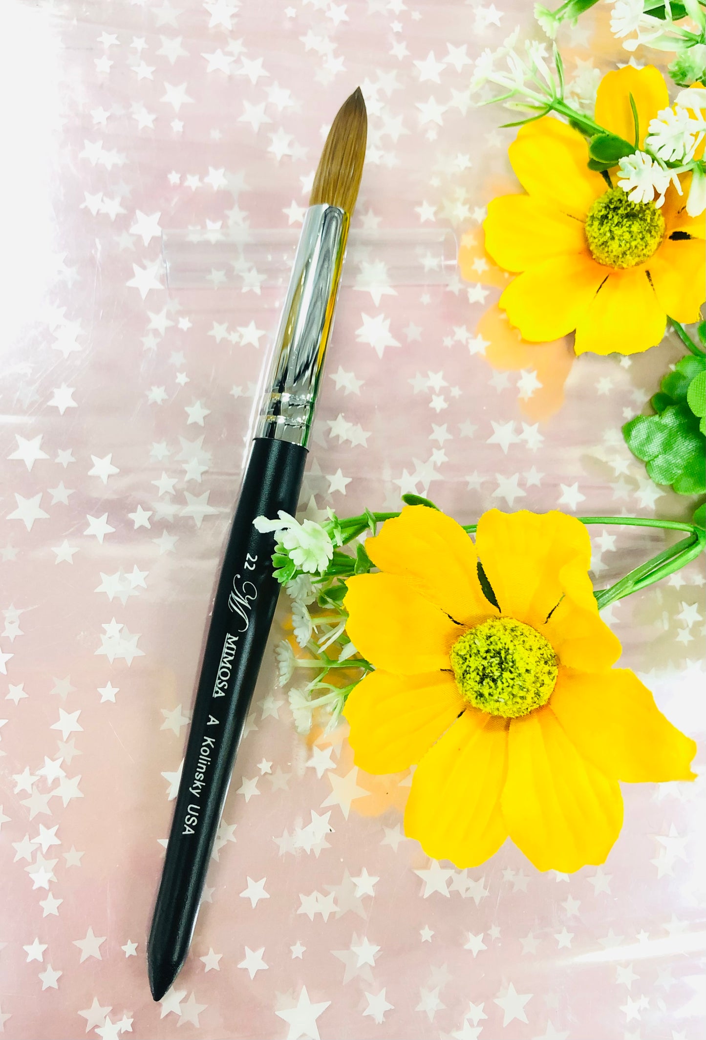 Acrylic Nail Brush Black