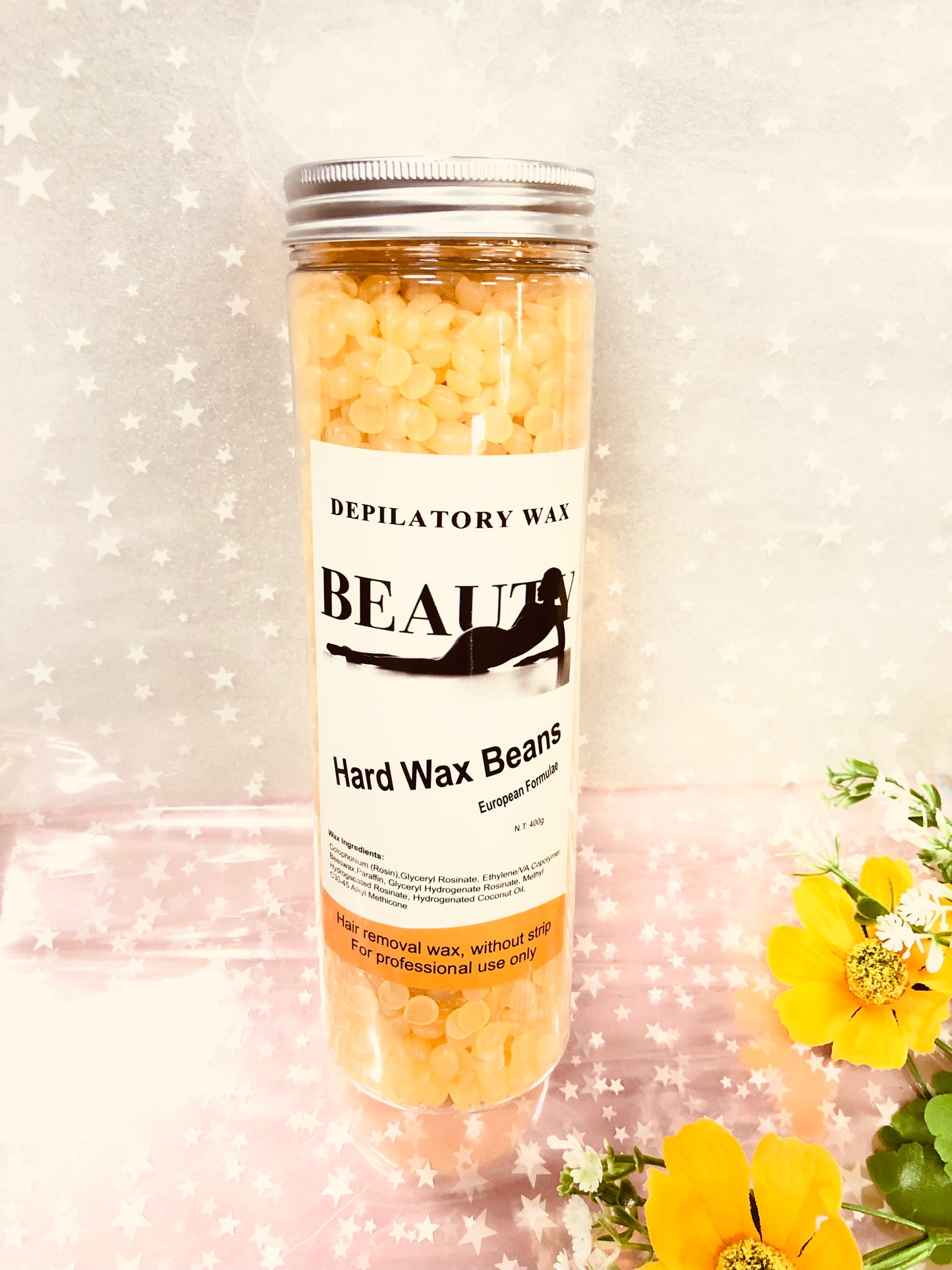 NU+ Beauty Hard Wax Beans (400g)