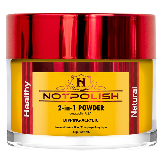 NotPolish Dipping Powder M015 - Sunflower