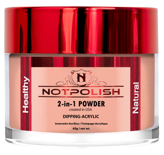 NotPolish Dipping Powder M023 - Soft Peach