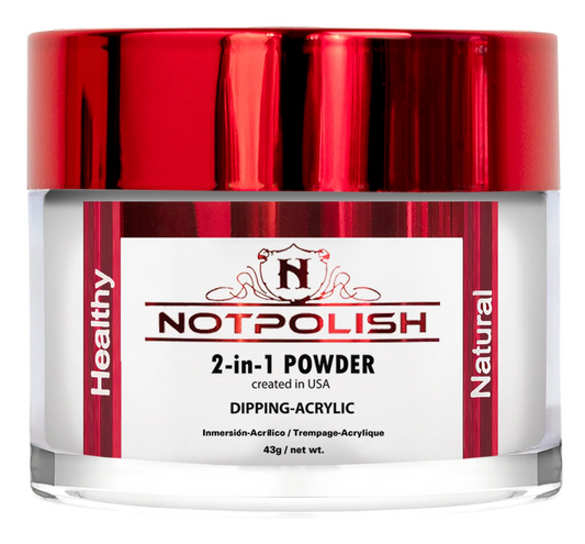 NotPolish Dipping Powder OG101 - Milky White
