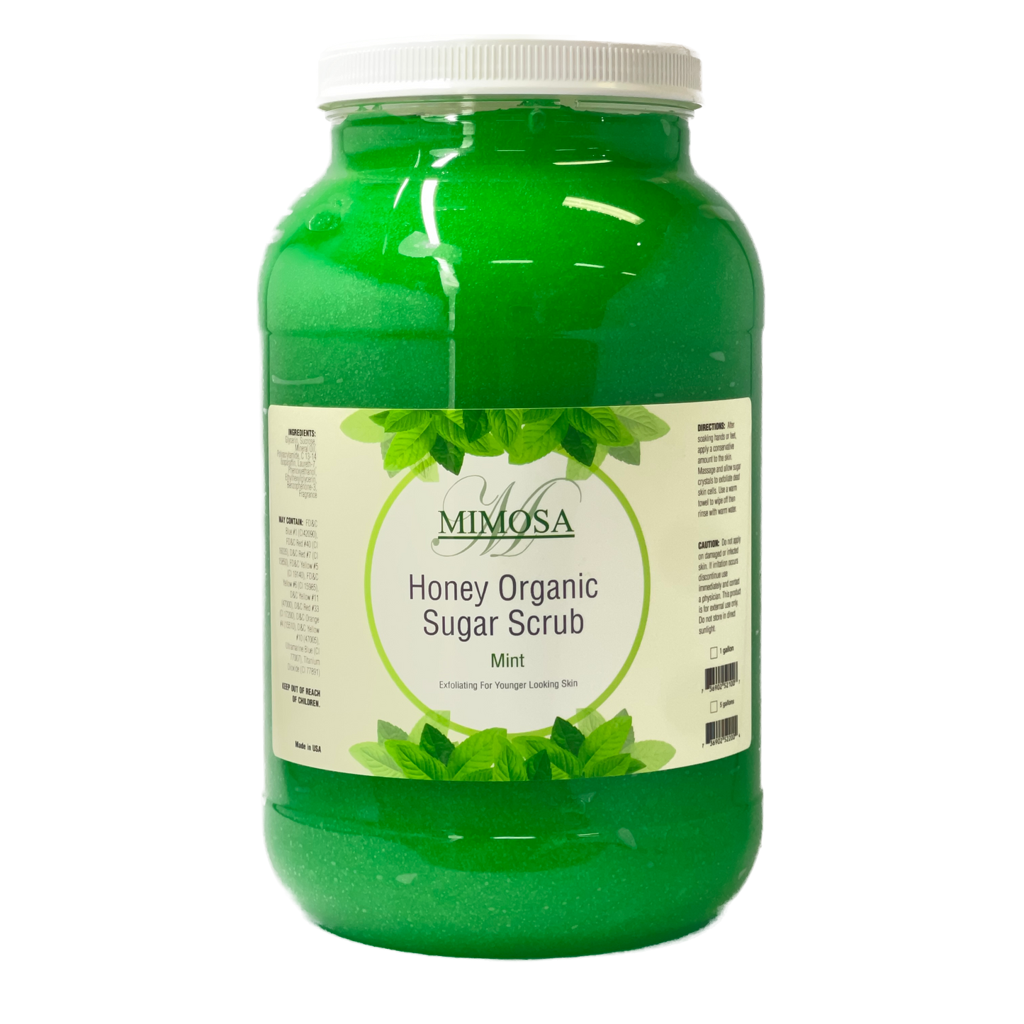 Mimosa Honey Organic Sugar Scrub (1 Gallon)