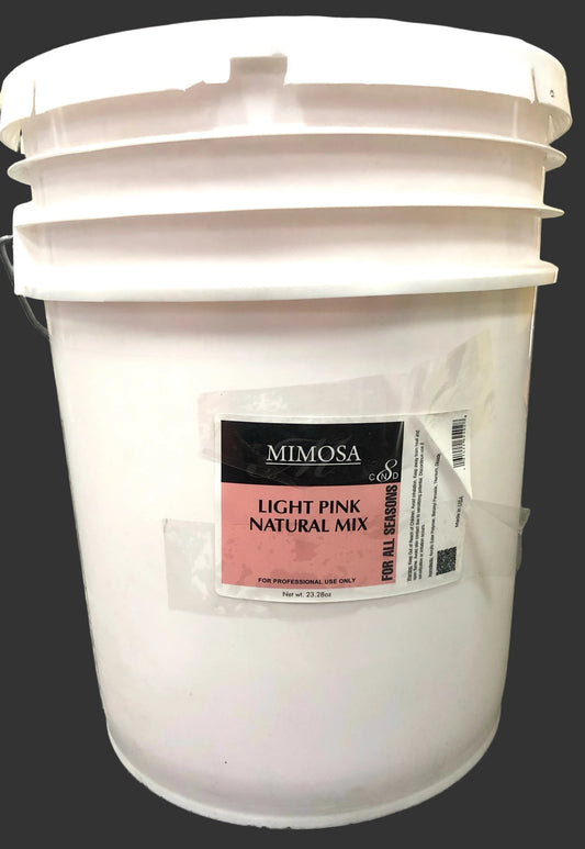 Mimosa  Light Natural Pink Acrylic Powder 5 garllon