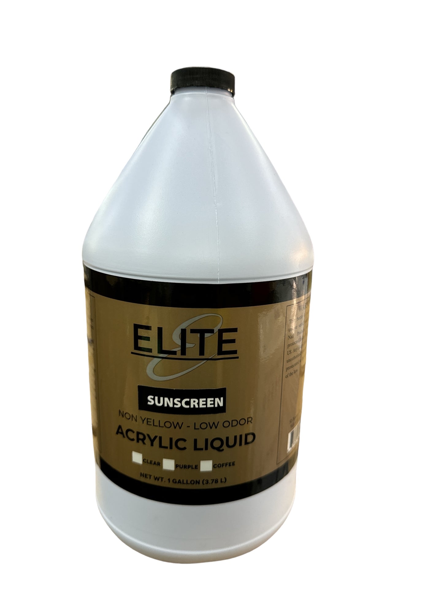 Elite Sunscreen Acrylic Liquid (1 Gallon)