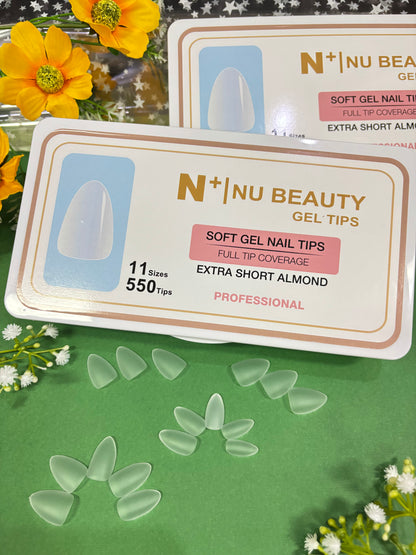 N+ NU BEAUTY GEL TIP (Box) 550 pcs