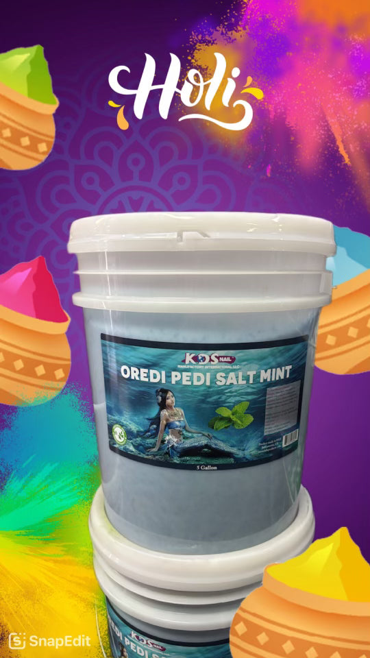 KDS Pedi Sea Salt Mint (5 Gallon)