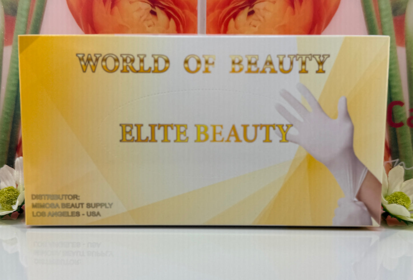 Elite Beauty Latex Disposable Gloves Box