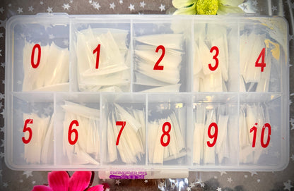 TIP BOX (Size 0-10 Plus 1 Glue)
