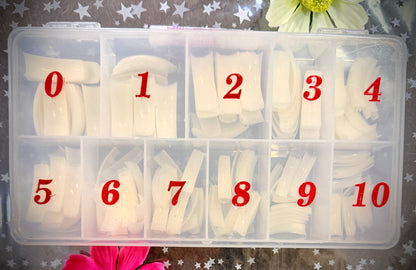 TIP BOX (Size 0-10 Plus 1 Glue)