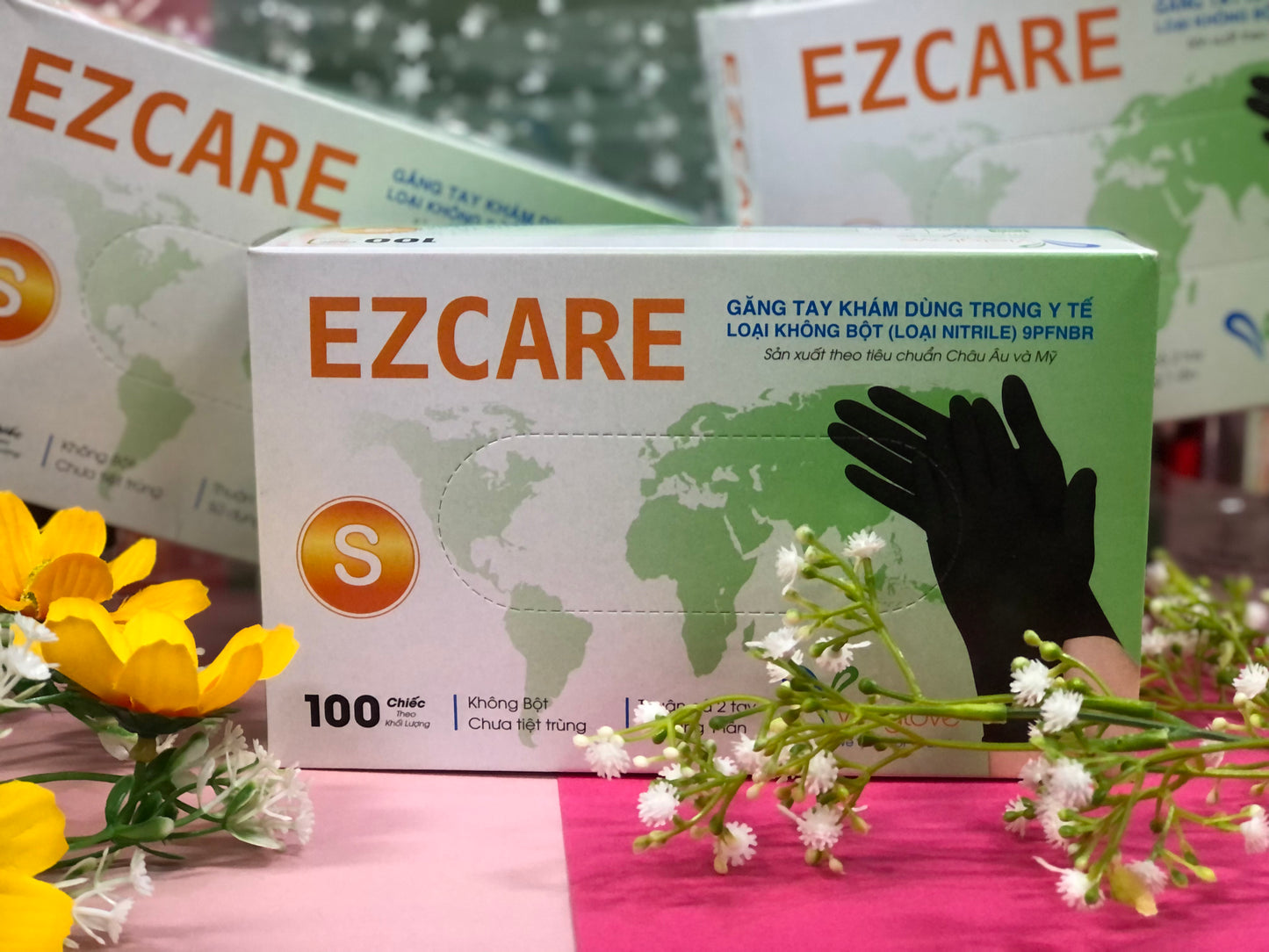 EZCare Latex Disposable Gloves