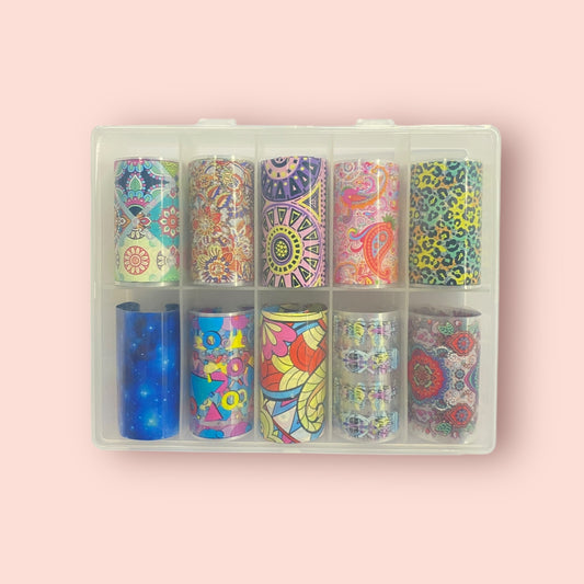 NAIL FOIL DESIGN (Box)