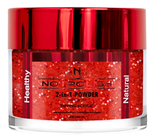 NotPolish Dipping Powder M028 - Red Fox