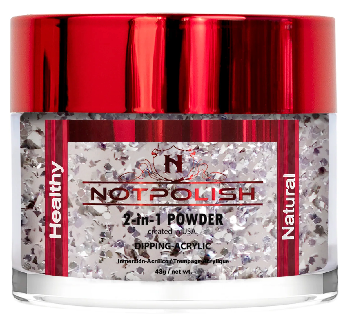 NotPolish Dipping Powder M084 - Ice Castle