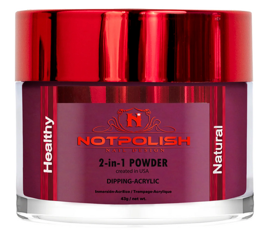 NotPolish Dipping Powder M113 - Big Plum