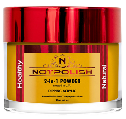 NotPolish Dipping Powder M120 - Golden Hour