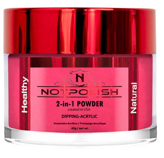 NotPolish Dipping Powder M123 - Hibiscus Sunrise