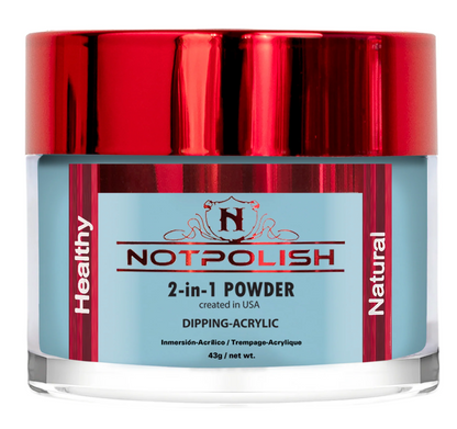 NotPolish Dipping Powder OG107 - Azure