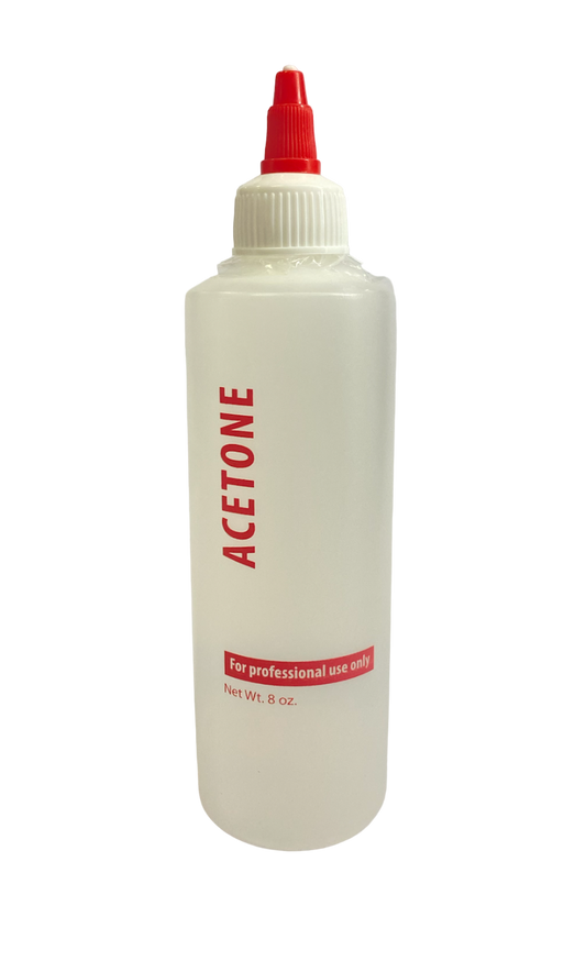 Acetone Filled Small bottle 8oz