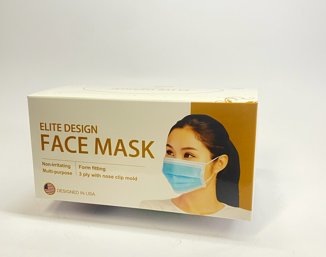 Elite Design Face Mask (50 Pieces)