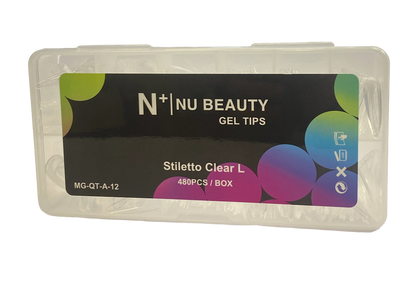 N+ NU BEAUTY GEL TIP (Box) 480 pcs