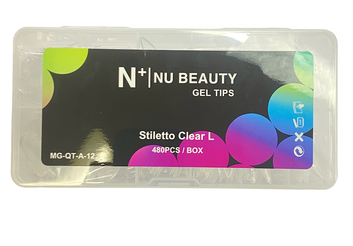 N+ NU BEAUTY GEL TIP (Box) 480 pcs