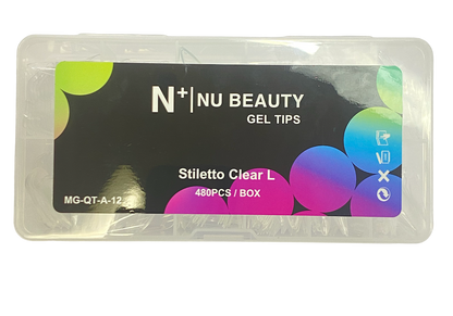 N+ NU BEAUTY GEL TIP (Box) 480 pcs